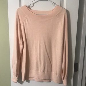 LOFT boatneck sweater SZ XL